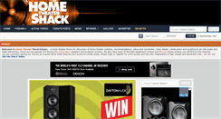 Desktop Screenshot of hometheatershack.com